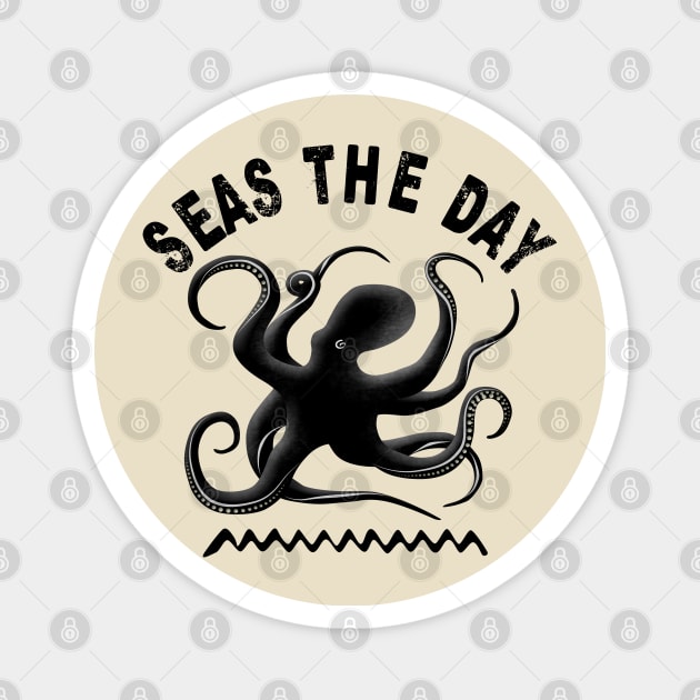 Seas The Day | Octopus Magnet by TMBTM